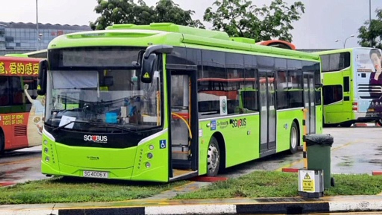 Bus Spotting at various places in Singapore VI