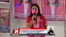 VP Leni Robredo at Sen. Kiko Pangilinan, nangampanya sa Laguna | 24 Oras