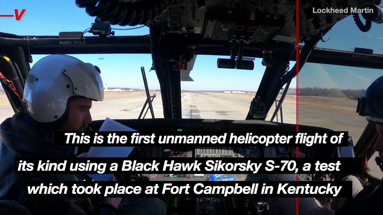 Autonomous Black Hawk Military Helicopter Has Its First Successful Flight