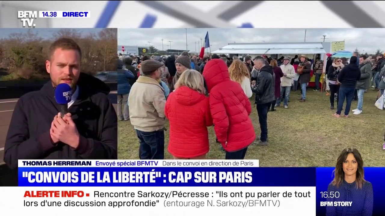 "Convoi de la liberté": le cortège toujours en...