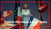 Valérie Pécresse après un discours en référence à Star Wars ...