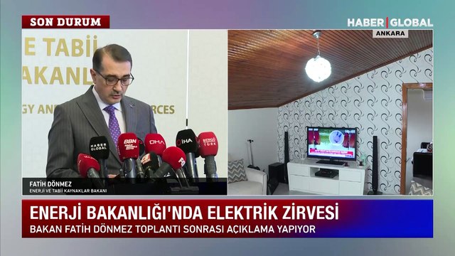 Son dakika! Bakan Dönmez'den elektrik ve doğal gaz fiyatlarıyla ilgili açıklama