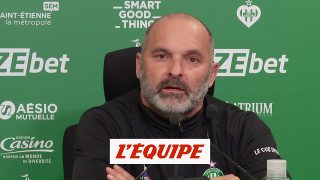 Dupraz : « C'est énervant de voir ces interdictions permanentes » - Foot - L1 - Saint-Étienne