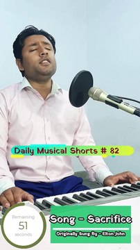 Sacrifice (Cover) | (Daily Musical Shorts #82) | Acorn Wolve | #Shorts
