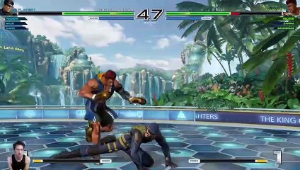 (PS4) The King of Fighters XIV - 20 - Edit Team 4 - Heidern, Najd, Kukri - Lv 4 Hard pt2