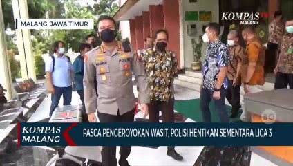 Buntut Pengeroyokan Wasit di Malang, Polisi Hentikan Sementara Liga 3