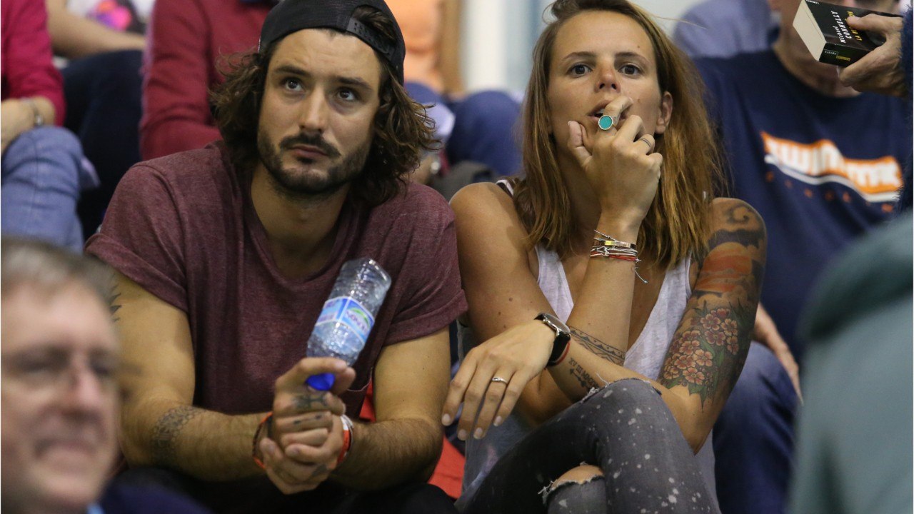 Voici - PHOTO Jérémy Frérot et Laure Manaudou : leur petit dernier s’incruste dans une vidéo