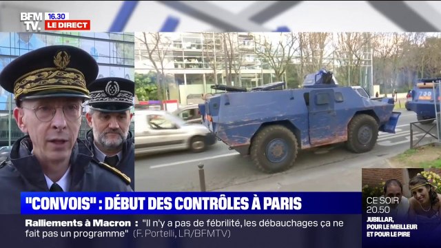 Didier Lallement sur le convoi de la liberté : Nous ferons en sorte que la liberté de circulation puisse s'exercer
