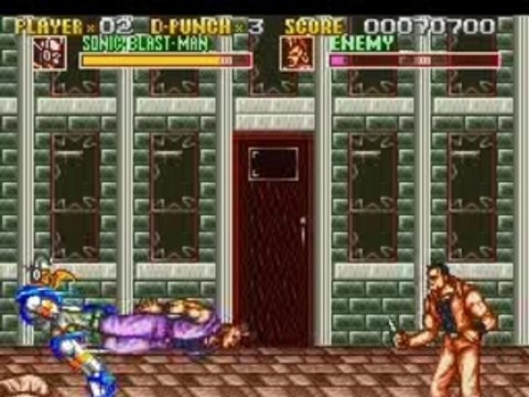 Sonic Blast Man (SNES)