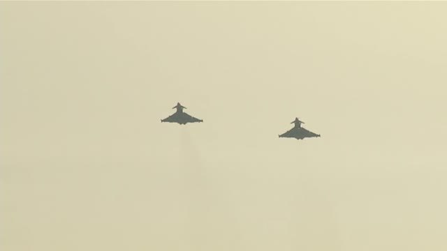 España envía a Bulgaria desde Albacete cuatro cazas Eurofighter para sumarse al dispositivo de la OTAN