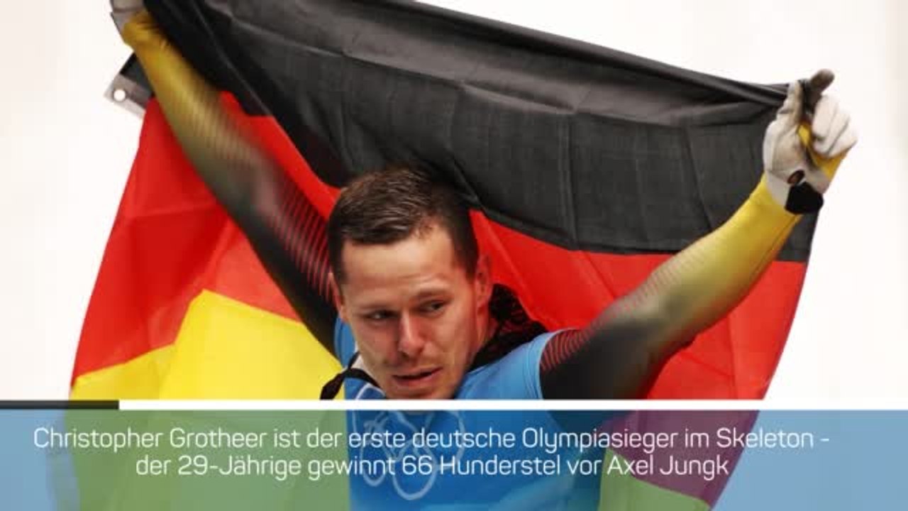 Historischer deutscher Doppel-Erfolg im Skeleton