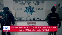 Desmantelan red de video vigilancia en SLP