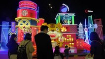 Tayvan'da Geleneksel Fener Festivali renkli görüntülerle başladı