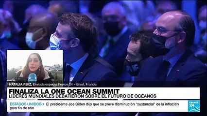 Informe desde Brest: finaliza la One Ocean Summit con debate sobre la gobernanza de los océanos