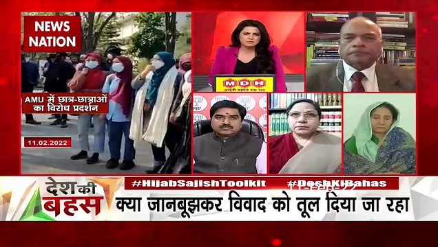 Desh Ki Bahas : Muslims are scared, everything is being destroyed