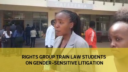 Rights groups train law students on gender-sensitive litigation
