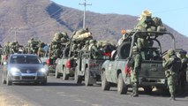 Mas de mil soldados ingresan a dos localidades de Michoacán