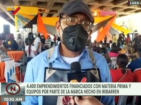 Otorgan financiamientos con materia prima a más de 100 emprendedores de Lara