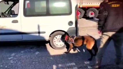 Durdurulan araçta 115 kilogram uyuşturucu ele geçirildi