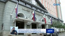 Petitioners, aapela sa COMELEC para hilinging baligtarin ang pagbasura sa disqualification cases vs Bongbong Marcos | Saksi