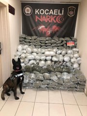 HURÇLARIN İÇERİSİNDEN 115 KİLO UYUŞTURUCU ÇIKTI