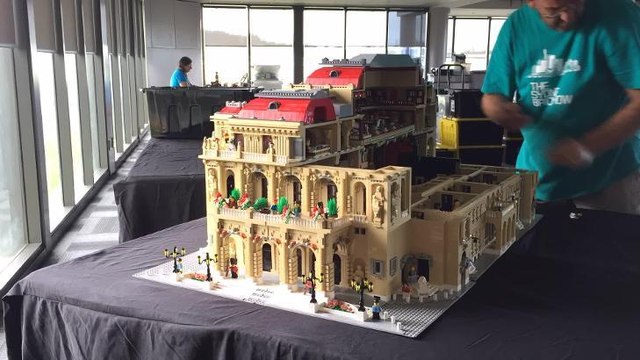 ILLAWARRA MERCURY Set up for the ILLAWARRA ANNUAL LEGO BRICK SPECTACULAR; Video: Adam McLean.