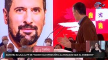 Sánchez acusa al PP de 