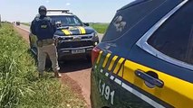 Traficantes são presos PRF após carro quebrar na rodovia