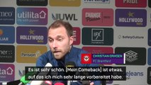 Eriksen: “Kann mich an beinahe alles erinnern”