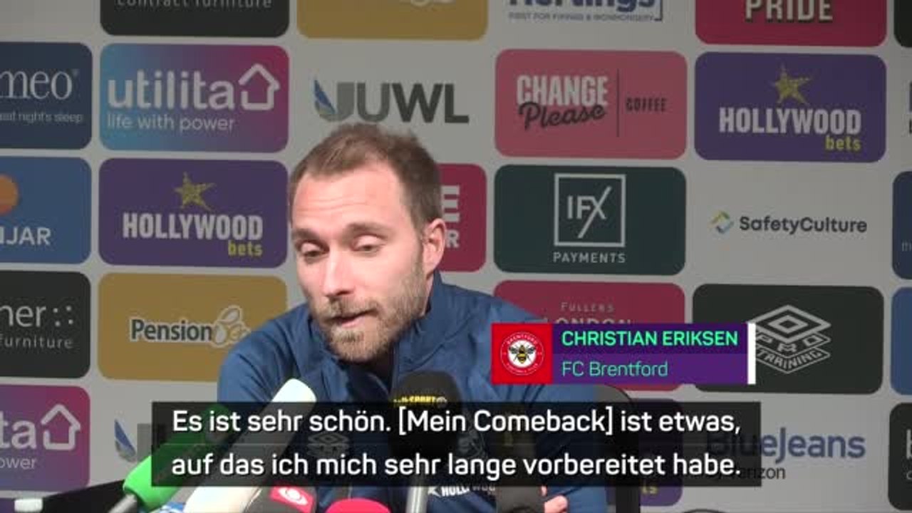 Eriksen: “Kann mich an beinahe alles erinnern”