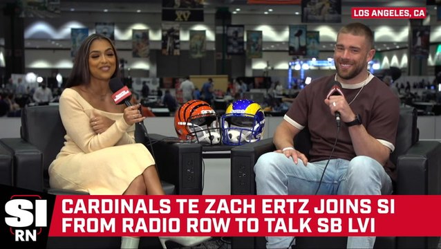 Cardinals TE Zach Ertz Joins SI at Radio Row Ahead of Super Bowl LVI