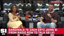 Cardinals TE Zach Ertz Joins SI at Radio Row Ahead of Super Bowl LVI