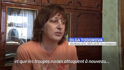 Ukraine: pour les déplacés du Donbass, une crise sans fin