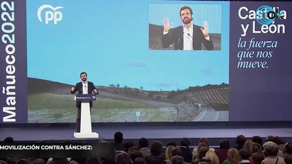 Casado cierra la campaña del 13-F apelando a la movilización contra Sánchez- "O el PP o el caos"