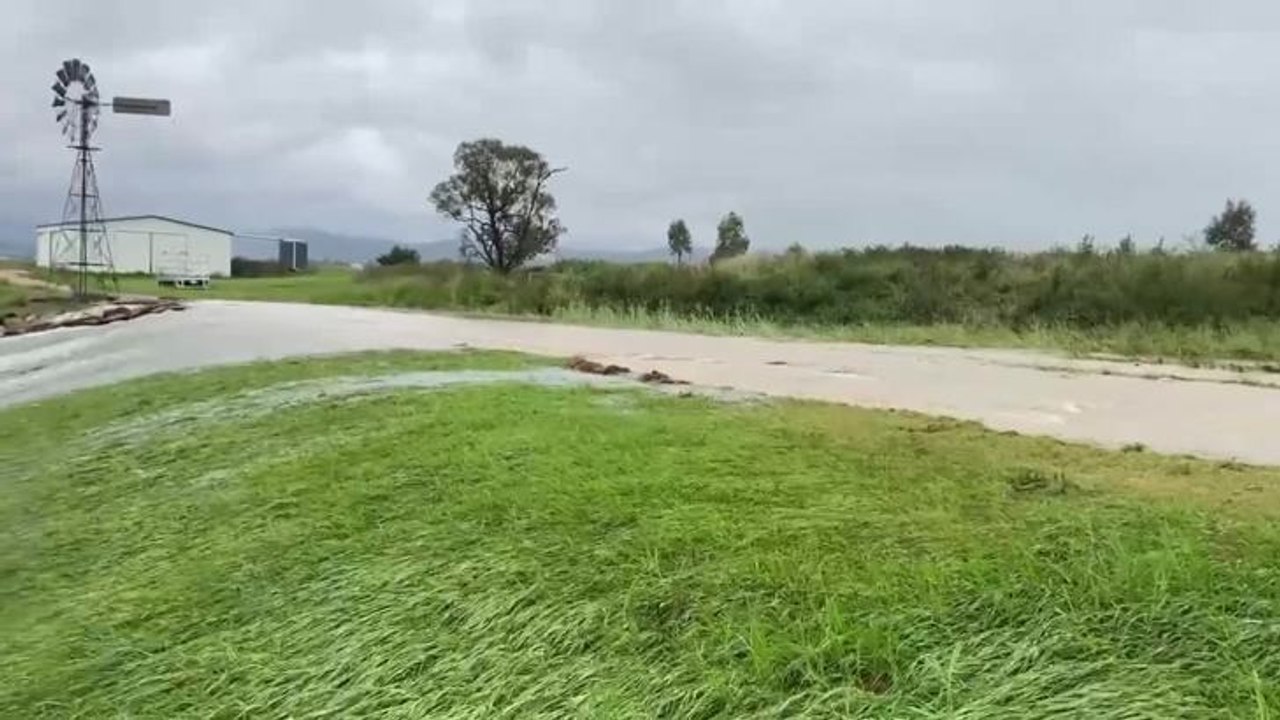 Condamine River rising