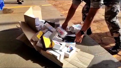 "Três detidos já teriam passagem pela polícia, suspeita de que quatro se evadiram" Diz Capitão da PM