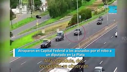 Atraparon en Capital Federal a los acusados por el robo a un diputado en La Plata