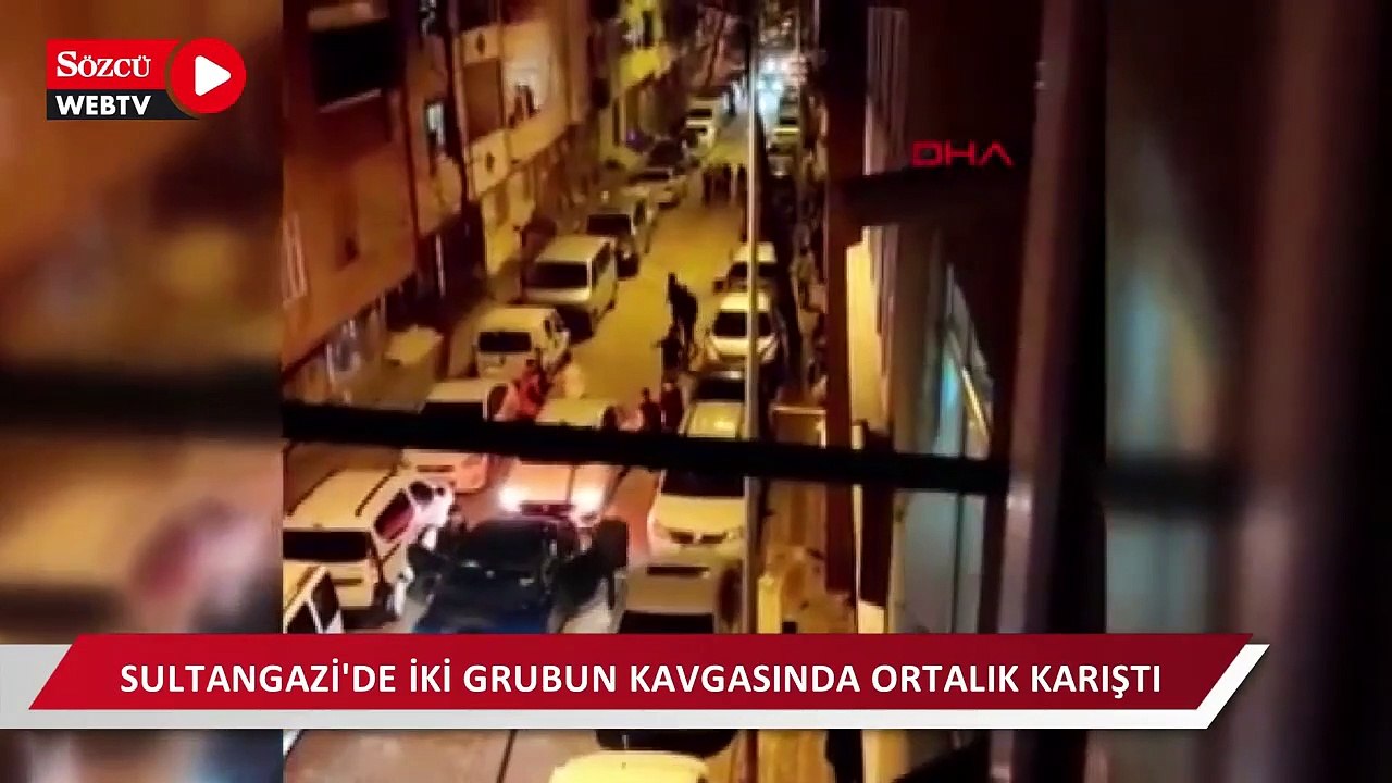 Sultangazi'de iki grubun kavgasında ortalık karıştı