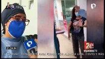 Surco: Mujer denigra y lanza comentarios xenófobos contra médicos extranjeros
