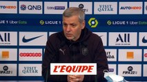 Genesio : « C'est vraiment rageant » - Foot - L1 - Rennes