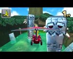 Nintendo 3DS, Mario Kart 7, DK Jungle, Peach Gameplay