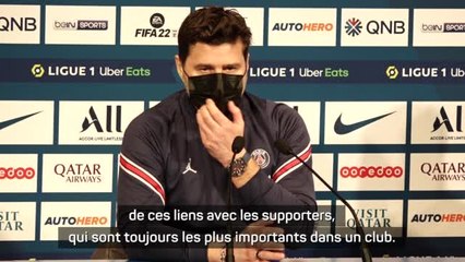 24e j. - Pochettino : "Le club a besoin d'une union très forte"
