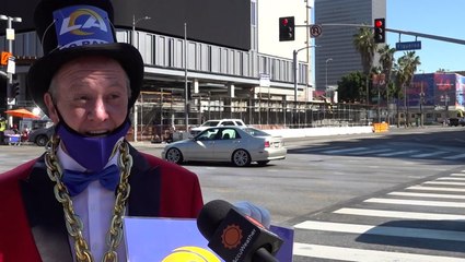 Rams fans hoping summer-like heat will give them a Super Bowl advantage