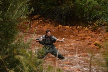 Tasdance stages performance in toxic West Coast river