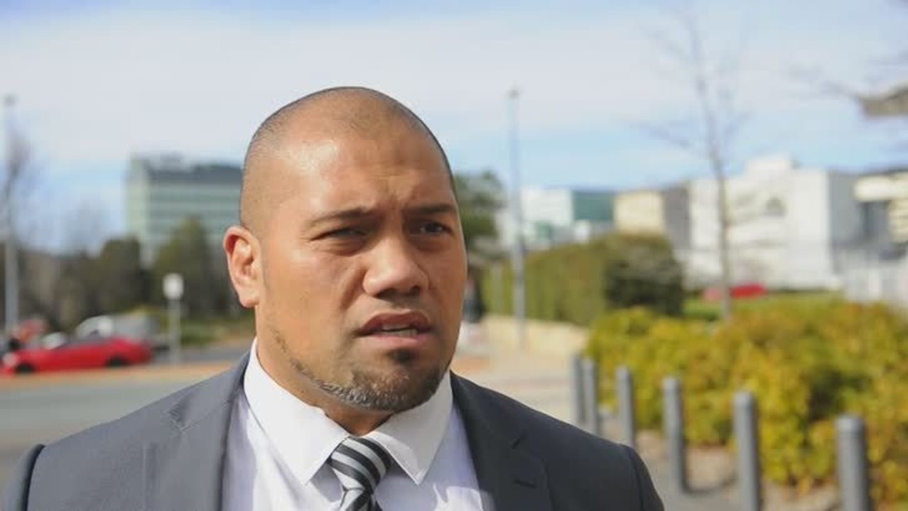 Lawyer Toni Tuaulakitau discusses his client's...