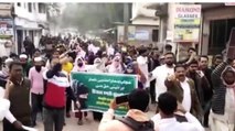 Police flag march in Karnataka cities on Hijab controversy