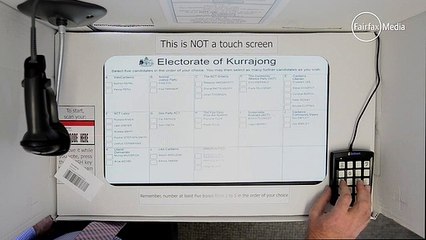 How to vote electronically at the ACT election