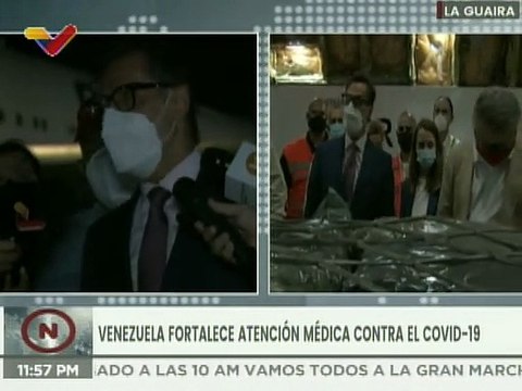 Arribaron al país 17 toneladas de insumos médicos contra la COVID-19 procedentes de Belarús