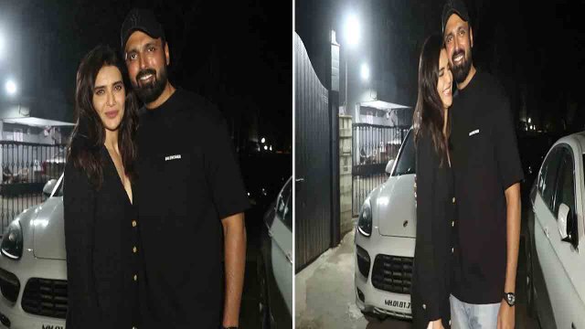 Karishma Tanna शादी के बाद पहली बार पति Varun Bangera संग दिखीं, Video Viral | FilmiBeat