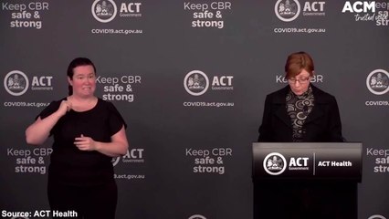 Five babies in quarantine at Canberra Hospital on Friday - Rachel Stephen-Smith COVID-19 Press Conference | October 8, 2021 | Canberra Times